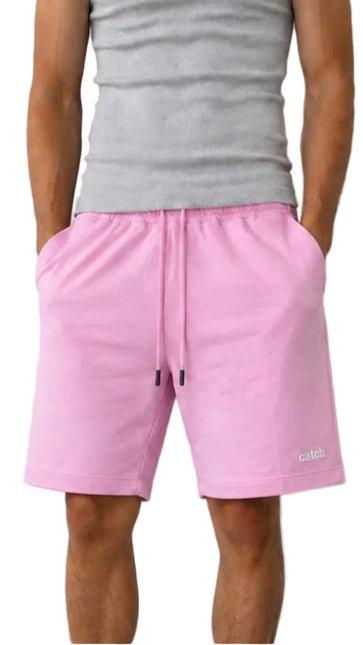 Relaxed Essential Sweat Shorts – Baby Pink