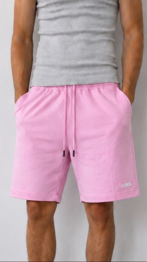 Relaxed Essential Sweat Shorts – Baby Pink