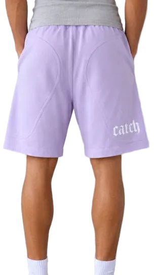 Fluorescent Drawstring Sweat Shorts