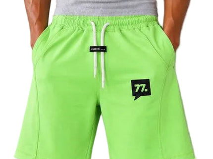 Raw Edge Relaxed Sweat Shorts