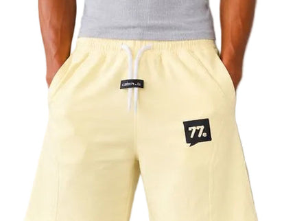 Raw Edge Relaxed Sweat Shorts