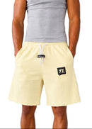 Raw Edge Relaxed Sweat Shorts