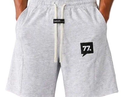 Raw Edge Relaxed Sweat Shorts