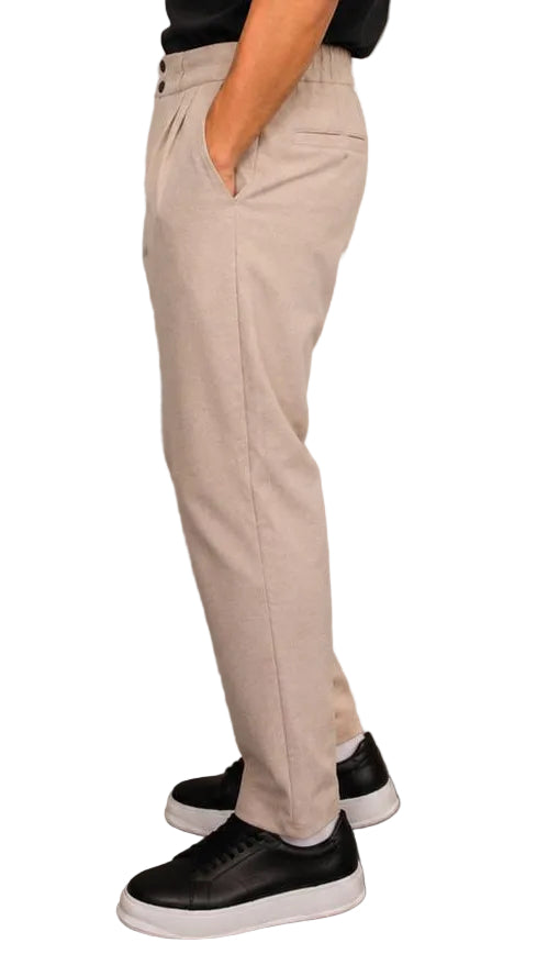 Tailored Comfort Tapered Pants