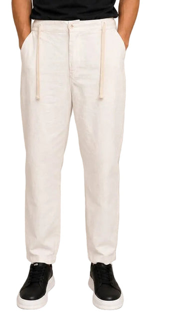Relaxed Linen Straight Pants