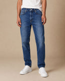 Washed Basic Slim Fit Jeans