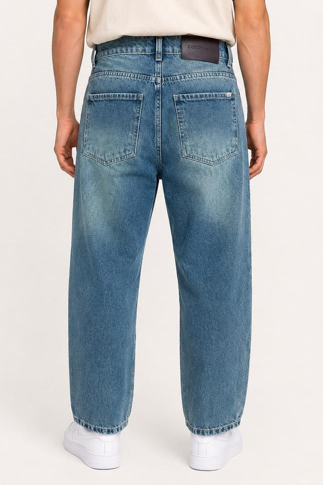 Light Wash Boyfriend Fit Jeans