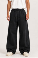 Oversized Wide Leg Denim Pants