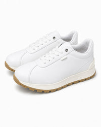 Minimal Lace-Up Casual Sneakers