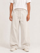 Oversized Wide Leg Denim Pants