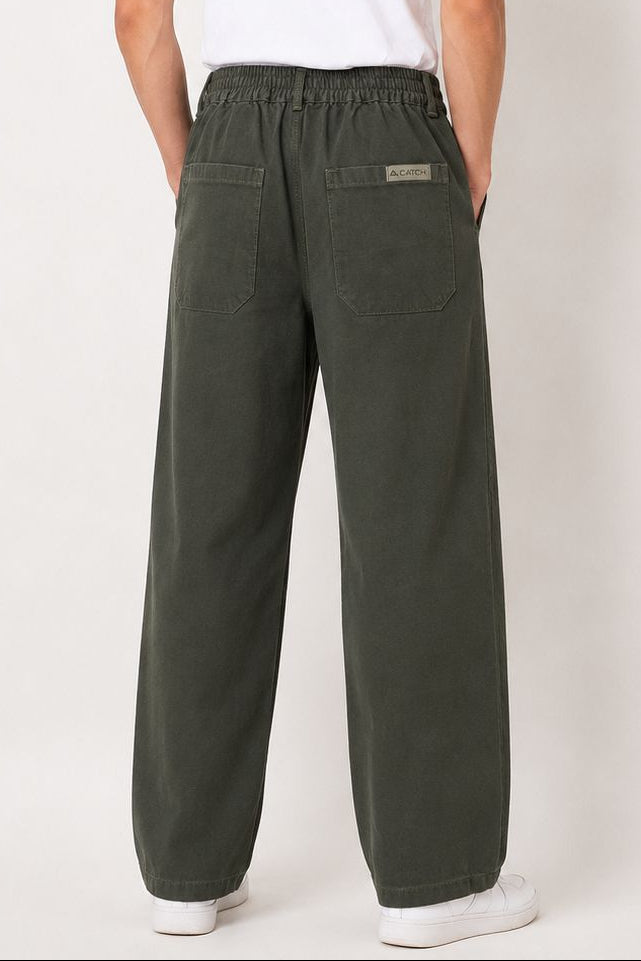 Tailored Wide Leg Formal Pants