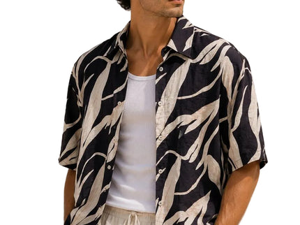 Abstract Leaf Resort Shirt