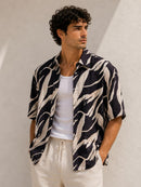 Abstract Leaf Resort Shirt