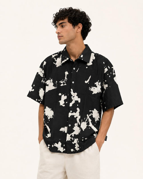 Abstract Splash Resort Shirt