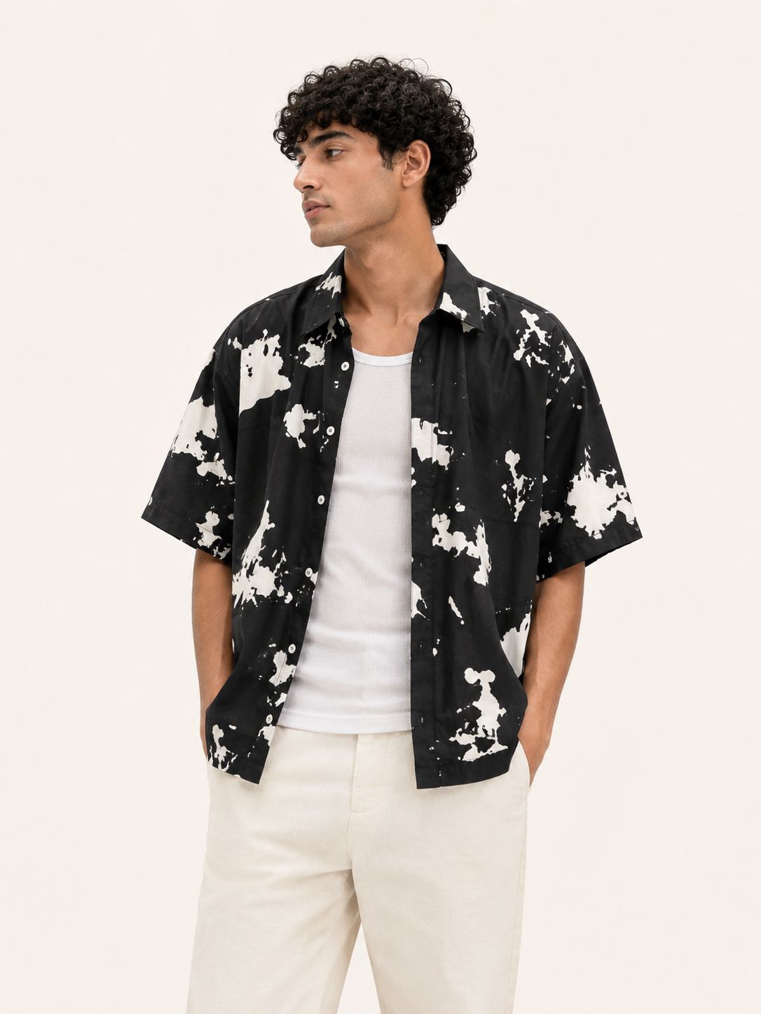 Abstract Splash Resort Shirt