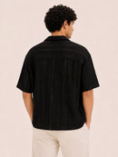 Crochet Texture Box Fit Shirt