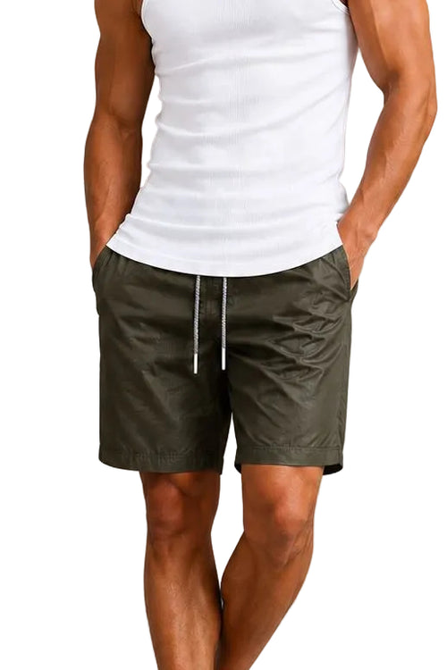 Men’s Solid Swim Shorts