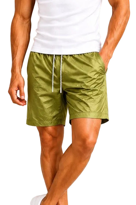 Men’s Solid Swim Shorts