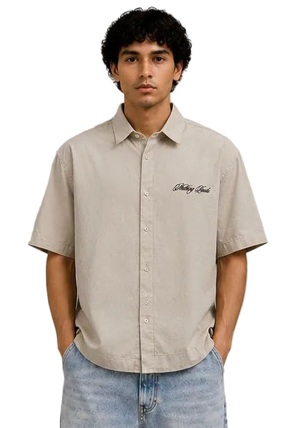 Nothing Lasts Box Fit Printed Shirt