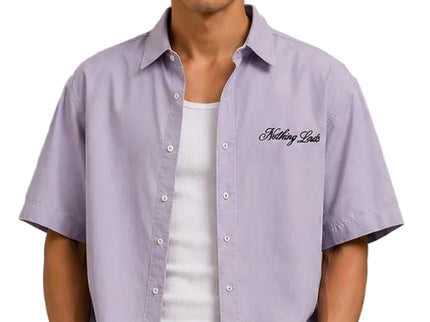Nothing Lasts Box Fit Printed Shirt
