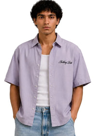 Nothing Lasts Box Fit Printed Shirt