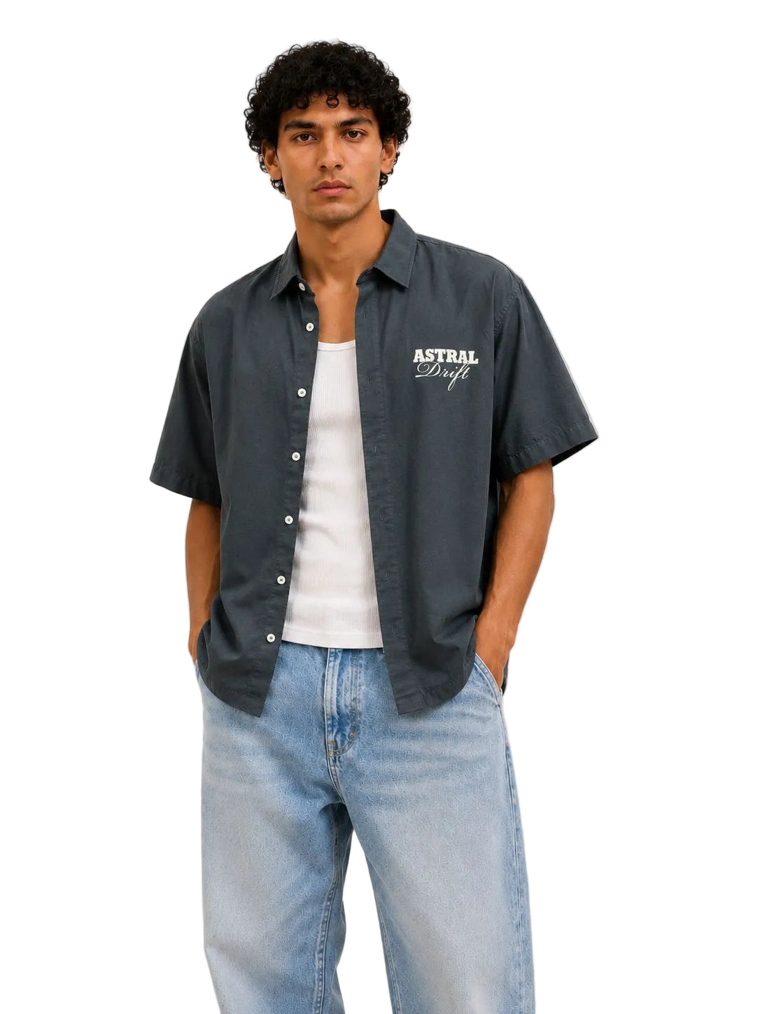 Astral Drift Box Fit Shirt