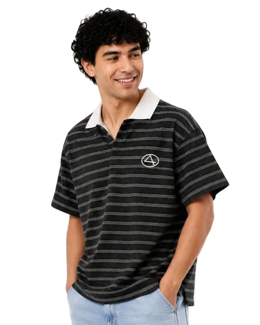 Striped Polo T-Shirt