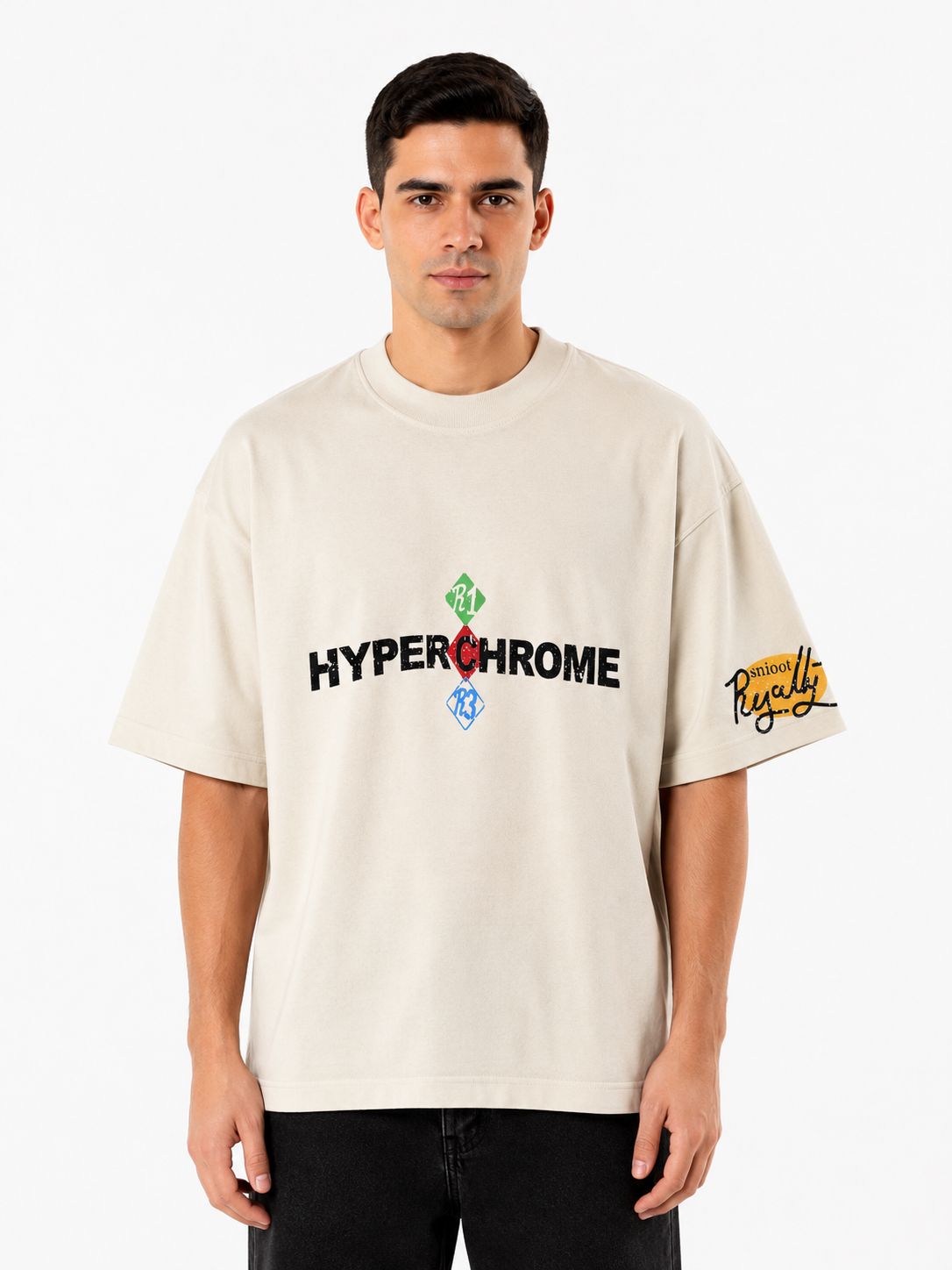 Oversized Graphic Print T-Shirt