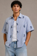 Printed Box Fit Shirt