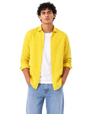 Linen Regular Fit Long Sleeve Shirt