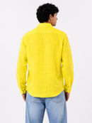 Linen Regular Fit Long Sleeve Shirt