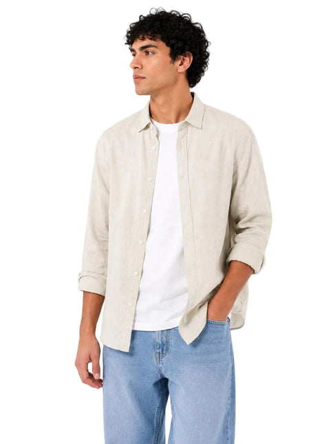 Linen Regular Fit Long Sleeve Shirt