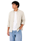 Linen Regular Fit Long Sleeve Shirt