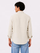 Linen Regular Fit Long Sleeve Shirt