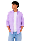 Linen Regular Fit Long Sleeve Shirt