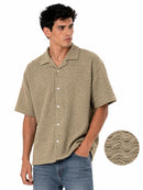 Textured Relaxed Fit Shirt