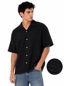 Textured Relaxed Fit Shirt