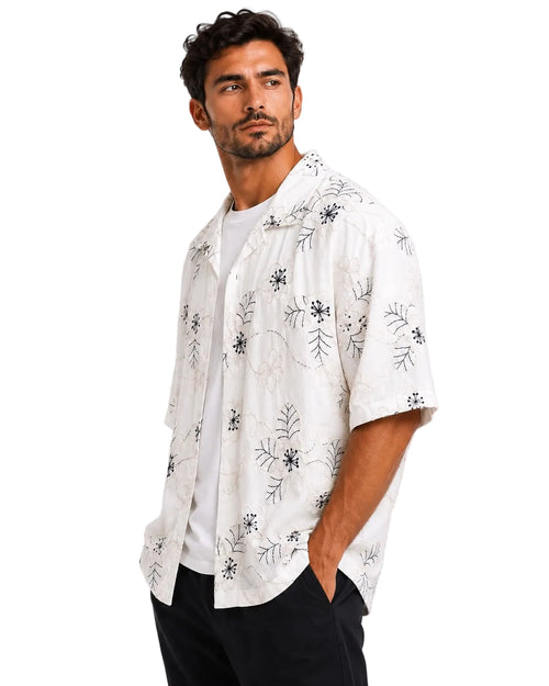 Botanical Breeze Resort Shirt