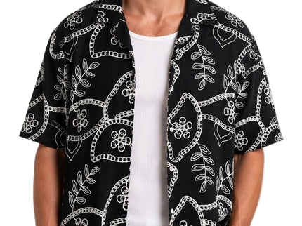 Midnight Botanical Resort Shirt