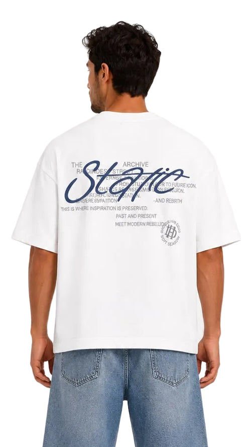 Static Archive Oversized Tee