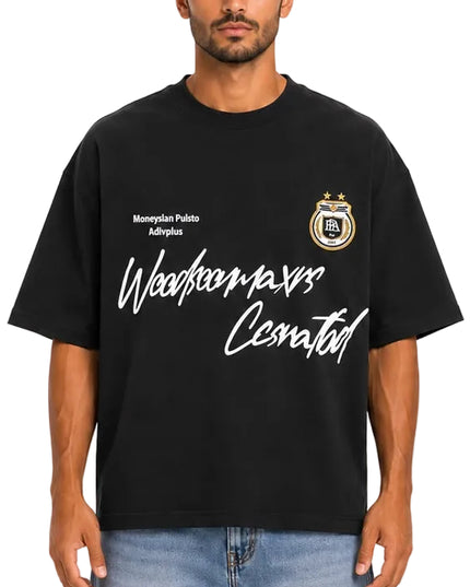 Signature Crest Oversized Box T-Shirt