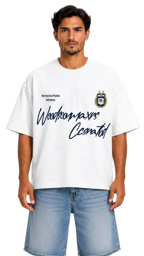 Signature Crest Oversized Tee