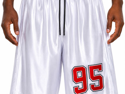 Varsity 95 Mesh Shorts – Pure White