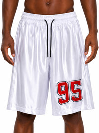 Varsity 95 Mesh Shorts – Pure White
