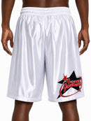 Varsity 95 Mesh Shorts – Pure White