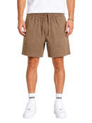 Vintage Washed Drawstring Shorts