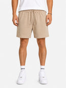 Vintage Washed Drawstring Shorts
