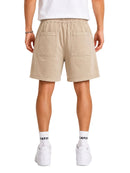 Vintage Washed Drawstring Shorts