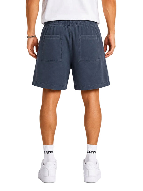 Vintage Washed Drawstring Shorts
