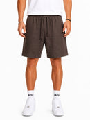 Vintage Washed Drawstring Shorts